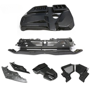 Engine Compartment Accessories for BMW M3 M4 G80 G82 Dry Carbon Fiber Engine Compartment Interior Kit (five Piece <b>Set</b>) - Product Image 1