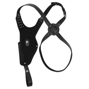 Tactical Gear Tactical <b>Holster</b> Pu Leather Adjustable Vertical <b>Shoulder</b> <b>Holster</b> Soft Concealed Carry <b>Holster</b> - Product Image 2