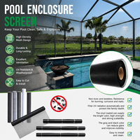 Moustiquaire robuste en fibre de verre 18x14 pour piscine, fenêtre et patio – Protection renforcée contre les moustiques