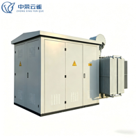Transformateur compact de série YBH pour postes de transformation 11kV/22kV/33kV vers 380V/400V/415V, pour l'énergie photovoltaïque et éolienne en Afrique