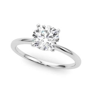 Bague Solitaire en Argent Sterling 925 avec Moissanite, Bijou Élégant, Taille Personnalisée, Bon Prix, Fournisseur en Gros - Product Image 1