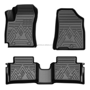 Juego Completo de Tapetes para Auto 3D TPE para Todo Clima, para Hyundai <span class=keywords><strong>Kona</strong></span> 2024 Versión Gasolina - Product Image 2