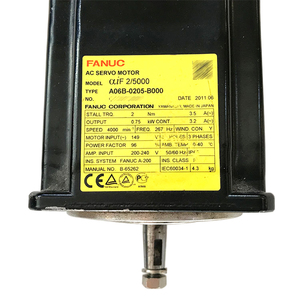 Motor Servo AC FANUC A06B-0205-B000 Usado, 100% Probado y en Buen Estado, Proveedor de Repuestos - Product Image 3