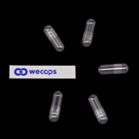 Wecaps 000 00 0 1 Veggie Clear Factory Vide Dur Végétarien Capsules Transparentes Coquilles de Légumes