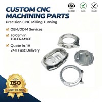 Composants de montre sur mesure usinés CNC OEM, tournage de précision, fraisage, boîtier de montre en acier inoxydable poli et alliage d'aluminium