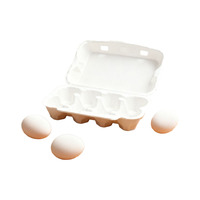 Venta al por Mayor de Cartones de Pulpa de Caña de Azúcar Biodegradables para 8 Huevos, Cartones de Huevos con Logotipo Personalizado, Envases para Huevos