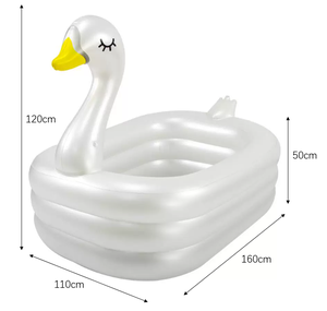 Piscina <span class=keywords><strong>Inflable</strong></span> para Niños Swan, Piscina de Juegos <span class=keywords><strong>Inflable</strong></span> de PVC - Product Image 2