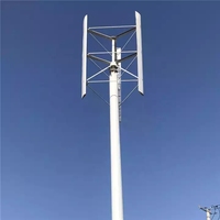 Système d'énergie éolienne verticale 5kw 48V générateur d'énergie Alternative éolienne