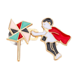 Hebilla para ajustar la cintura de Peter Pan, diseño de dibujos animados, plana y desmontable, sin clavos ni costuras, botón para ajustar la cintura, a - Product Image 5