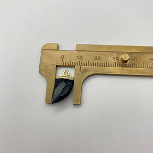 Ciondoli <span class=keywords><strong>e</strong></span> Charms in Pietra Naturale Sfaccettata Rosa, Rossa, Blu, Verde, Ciondolo in Agata per Creazione di Gioielli, 10x20mm - Product Image 6