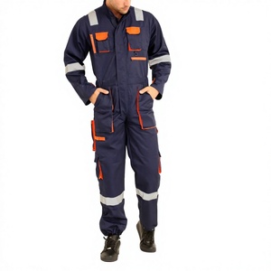 Camisa de Trabajo de Manga Larga 100% Algodón con Certificación EN, Alta Visibilidad, Secado Rápido, con Protección Contra Agujas, en Naranja, Amarillo y Azul Oscuro - Product Image 4