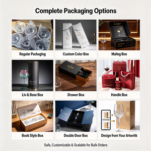 <span class=keywords><strong>Copa</strong></span> <span class=keywords><strong>de</strong></span> Vino Tinto <span class=keywords><strong>de</strong></span> Cristal <span class=keywords><strong>de</strong></span> Lujo Ligero, Estilo Bohemio Retro, Fantasía, Cristal, Hogar, <span class=keywords><strong>Europa</strong></span>, Clásica - Product Image 3