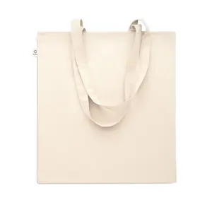 Borsa shopper Viveka in cotone riciclato, merchandising sostenibile - Product Image 2