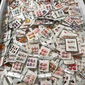 Uñas Postizas Hechas a Mano con Diseño <span class=keywords><strong>de</strong></span> Oso y Fresa, Lindas y Divertidas <span class=keywords><strong>para</strong></span> Mujeres y Niñas, <span class=keywords><strong>Venta</strong></span> al por Mayor <span class=keywords><strong>para</strong></span> Transmisiones en Vivo <span class=keywords><strong>de</strong></span> TikTok - Product Image 1