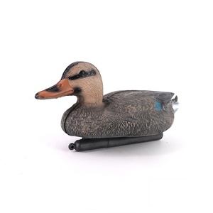 Support en plastique réaliste, 1 pièce, pour la chasse, le tir, couleur verte et marron, décoration de jardin, blocs de canard - Product Image 1