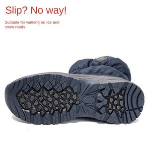 Botas de nieve cálidas de algodón casuales para mujer de Corea del Sur, con forro polar y diseño antideslizante engrosado, ¡Stock explosivo! - Product Image 4