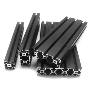 Aluminium Aluminium Extrusion 40x40 2080 4080 2040 Anodized 6063 T Slot Custom Aluminium Profiles