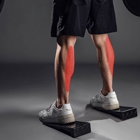 Bloc de cale en caoutchouc de yoga, plate-forme de levage de mollet, support de poignet, Pushup, Fitness, Pilates, rampe en mousse EVA professionnelle antidérapante