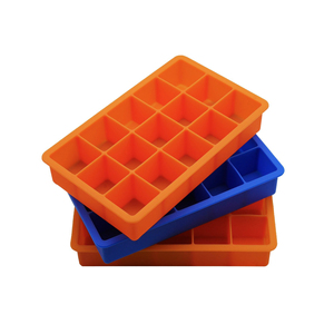 Bac à glaçons en silicone à démoulage facile avec 15 cubes de forme spéciale, moule à glaçons pour <span class=keywords><strong>whisky</strong></span>, cocktail, bourbon - Product Image 4