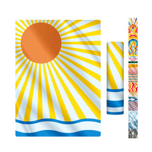 Personalized Printed Sand Free Large Wholesale Quick Dry Microfiber Cotton Recycled <b>Beach</b> <b>Towel</b> With Logo - Product Image 4