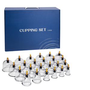 Лидер продаж, 2025, Прямая поставка, 24 шт., Набор банок для тела, Традиционная китайская медицина, хиджама - Product Image 6