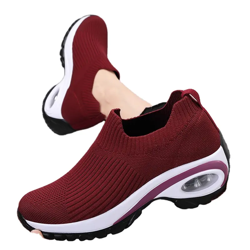 factory hot selling air height increasing max red luxury fashion wholesale sports casual sneakers women's walking style shoes