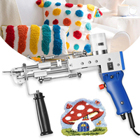 Pistolet à tufting manuel 2-en-1 haute vitesse pour débutants en DIY fait main
