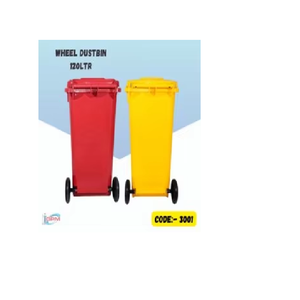 Contenedor de Basura con Ruedas de Gran Capacidad para una Fácil Eliminación y Transporte de Residuos en Hogares, Oficinas, Hoteles y Hospitales - Product Image 3