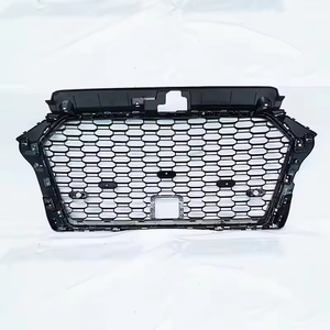 Kit Carrozzeria Griglia <span class=keywords><strong>a</strong></span> Nido d'Ape <span class=keywords><strong>RS3</strong></span> Griglia Frontale con Foro ACC <span class=keywords><strong>RS3</strong></span> 2017 2018 2019 per Audi A3 S3 - Product Image 3