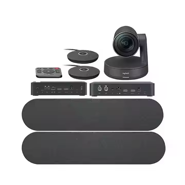 Original Logitech Rally Plus CC5000e High-End 4K Ultra HD Webcam for Business Meetings Video Conferencing