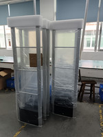 Système d'alarme de vêtements haute sensibilité 8.2mhz RF double système paiement passerelle détecteur capteur EAS RF antenne en aluminium