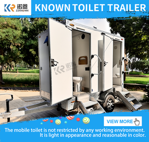 Toilettes mobiles durables en PEHD pour extérieur, panneau sandwich, pour bureaux, immeubles et appartements, en acier galvanisé - Product Image 1