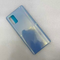 Cubierta Trasera de Vidrio para Teléfono Celular, Tapa de Batería para Samsung A51 A71 A31 A41, Carcasa de Repuesto para la Tapa Trasera de la Batería