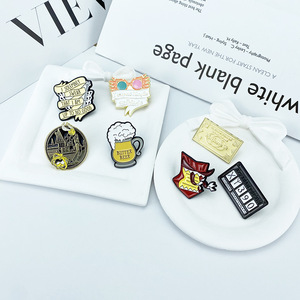 Broches de Metal Esmaltado Modernos y Ecológicos con Logotipo Personalizado, Estilo Feng Shui, para Ropa, Sombreros y Accesorios de Moda - Venta al Por Mayor - Product Image 4