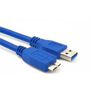 1,5 m 3M 5M USB 3,0 Tipo <span class=keywords><strong>A</strong></span> <span class=keywords><strong>a</strong></span> Micro B Cable para disco duro externo HDD Samsung S5 Note3 USB HDD Cable de datos - Product Image 1