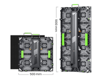 Écran mural LED étanche IP65 P2.6 P2.97 P3.91, écran LED extérieur à louer, taux de rafraîchissement élevé