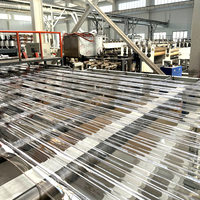 Lámina de Techo Corrugada de Policarbonato Industrial, Panel de PC de Estructura Resistente para Techos de Almacenes y Fábricas
