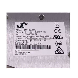 Module de surveillance du contrôleur Eltek <span class=keywords><strong>Micropack</strong></span> 24V 240W FLATPACK2 24/240 WOR (Réf. : 241120.200) - Product Image 5