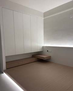 เตียงไม้ขนาดคิงไซส์เฟอร์นิเจอร์ห้องนอนเรียบง่ายทันสมัยเตียงไม้ชุดเฟอร์นิเจอร์ - Product Image 2