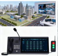 Station d'opérateur à écran tactile intelligent pour système de gestion des appels de salle de contrôle, console de station maîtresse IP
