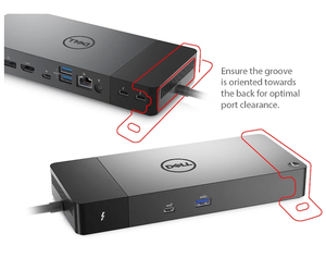 Pour station d'accueil <span class=keywords><strong>Dell</strong></span> <span class=keywords><strong>Thunderbolt</strong></span> <span class=keywords><strong>4</strong></span> WD22TB4 avec adaptateur secteur 180W - Product Image 5
