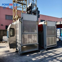 Monte-charge série SC pour chantier de construction, machine de levage, liste de prix, élévateur à structure compacte