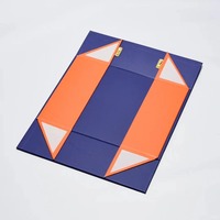 Boîte magnétique personnalisée, fermeture magnétique pliable, couvercle rabattable, boîte d'emballage cadeau en carton rigide, Cajas Imantadas Plegables