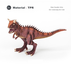 Animaux sauvages anciens Série mondiale 3D réaliste TPR Huayangsaurs Modè<span class=keywords><strong>le</strong></span> vert en plastique Jouet dinosaure pour garçons - Product Image 3