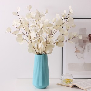 Feuilles d'eucalyptus artificielles Ruilisi, fleurs en soie pour décoration de vase, mariage, maison, intérieur, extérieur, accessoires de photographie - Product Image 1