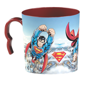 Service de table pour enfants Warner Bros sous licence, 8 pièces, Tom et Jerry, Looney Tunes, Batman, Superman, Justice League