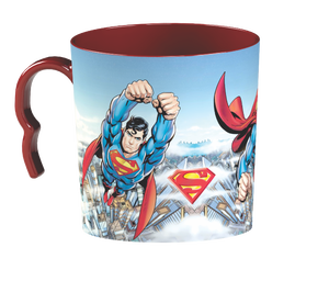Service de table pour enfants Warner Bros sous licence, 8 pièces, Tom et Jerry, Looney Tunes, Batman, Superman, Justice League - Product Image 3