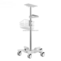 Chariot mobile d'équipement d'ultrason de chariot de moniteur patient de chariots de matériel médical
