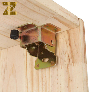 90&deg; <strong>Foldable</strong> Self-Locking Folding Hinge Heavy Duty Adjustable <strong>Table</strong> <strong>Leg</strong> Bracket for Chair Bed Furniture - Product Image 2