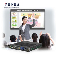 YUHUA OPS PC para Señalización Digital Intel 14ª Gen DDR4 6 USB Enchufe AU/US/CN/EU/JP 16GB Memoria de Video Nuevo al por Mayor